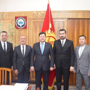 KIRGIZİSTAN ZİYARETİMİZ